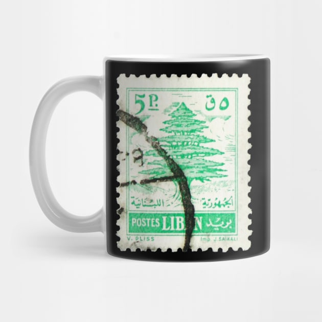 Lebanon stamp vintage by Beirout